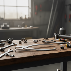 Alicates para Anillos de Retención Stahlwille Cromados, con Mordazas Anguladas a 90° para un Trabajo Eficiente - Product Image 3