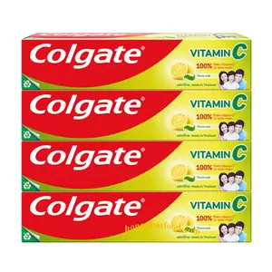 Giá cả cạnh tranh colgatee Vitamin C kem đánh răng ống 170gx48 xấu hơi thở chăm sóc răng làm trắng kem đánh răng du lịch Chống nhạy cảm