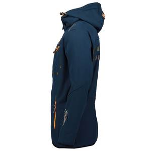 Trending Athletic Wear Chaqueta de poliéster para hombres Venta al por mayor Outdoorwear Softshell Chaqueta con capucha ajustable con logotipo personalizado - Product Image 5