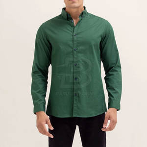 Chemise habillée 100 % coton respirante de haute qualité, fabrication usine, prix de gros, en promotion - Product Image 1