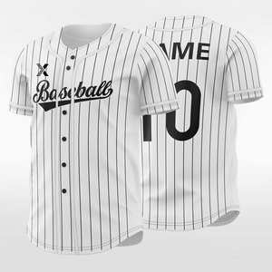 Wholesale Men's <b>Baseball</b> Jersey Fleece Reinforced Seams, Factory Direct - Product Image 1