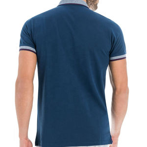 Polo 100% coton de haute qualité pour hommes, maillot respirant, motif uni, tenue décontractée de grande taille - Product Image 5