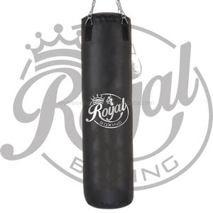 High Quality PU Leather Punching Bag Custom Logo Printed Heavy-Duty Durable PVC Material for Fitness Gym & Martial <b>Arts</b> - Product Image 1