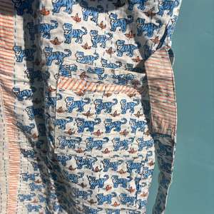 Indian Handmade Vintage Cotton Kantha <b>Kimono</b> Lightweight Women's Long Coat & Unisex Jacket Winter Wear Gift for Her - Product Image 3