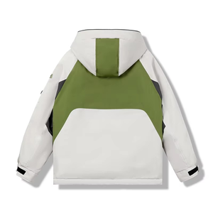 Fabricante al por mayor chaquetas de invierno revestidas de la calle impermeable a prueba de viento cremallera caliente ropa de nieve personalizable OEM ODM - Product Image 3