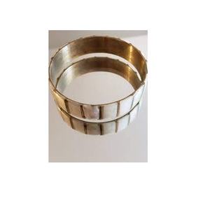 Hot Selling Mother of Pearl Bangle Customized Size Mother of Pearl Jewelry Bangle Rectangle Shape Natural <b>White</b> - Product Image 5