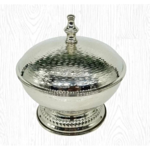 Meilleure qualité de luxe or et argent Design métal marmite casserole plat Buffet plus chaud affichage Dessert support pour les fêtes de mariage - Product Image 6