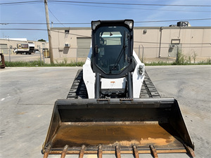 Performances efficaces Heavy Duty 2022 Bobcatt T870 Petite chargeuse compacte d'occasion Moteur à roulements Moog Charge nominale de 7 tonnes Faible teneur en carburant - Product Image 6