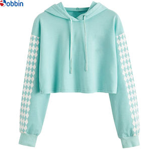 Sudadera Corta con Capucha para Mujer, Venta Caliente, Personalizada, Lavada al Ácido, de Alta Calidad, Talla Grande, Ropa de Invierno - Product Image 3