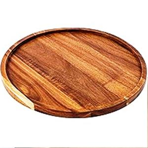 Plato en forma de corazón de madera de mango, cuenco decorativo para servir con corteza de árbol hecho en La India - Product Image 4