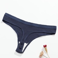 Tanga de lencería sexy para mujer, 100% algodón tejido, de cintura media, transpirable, ecológico, de secado rápido, con logo OEM, de Bangladesh.