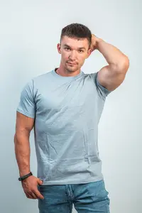 Camisetas masculinas de ótima qualidade feitas de 100% algodão para envio em todo o mundo roupas de algodão natural