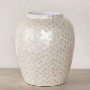 New collection <b>mother</b> of pearl inlay vases cheap price narce shell flower vase indoor decor - Product Image 5