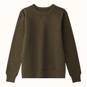 Sudaderas Térmicas para Hombre de Talla Grande, Baratas al por Mayor, Holgadas, con Letras, Manga Larga, Cuello Redondo Retro, Bordadas - Product Image 3