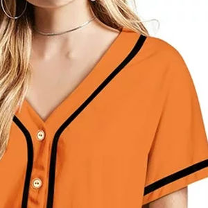 Venta al por mayor 2024, camisetas de béisbol transpirables hechas a medida, ropa de béisbol y softball lisa en blanco, camisetas de béisbol baratas para mujer - Product Image 3
