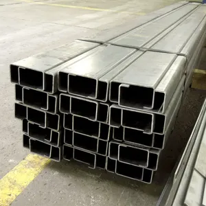 Chất lượng cao tùy chỉnh độ dày Kết Cấu Thép mạ kẽm C xà gồ C kênh thép - Product Image 3