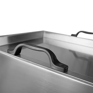 Chariot à plateaux de pâtisserie - Acier inoxydable - 18 niveaux - pour 18 plateaux de 530x370mm - avec roulettes freinables silencieuses - Product Image 4
