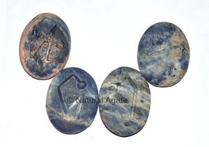 หินเรกิธรรมชาติหินเรกิแบบนูนหินอาเกตผสมหินเรกิแบบปล่อยพลังงานทางจิตวิญญาณ - Product Image 2