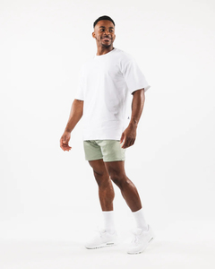 Vente en gros de shorts de sport respirants à séchage rapide pour hommes taille élastique avec cordon de serrage shorts de sport de fitness décontractés et solides - Product Image 6