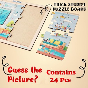 จิ๊กซอว์ไม้สำหรับครอบครัวเพื่อการศึกษา - Product Image 5