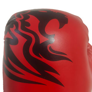 Para Woosung 12oz Guantes de boxeo para niños Protectores de manos de cuero PU de alta calidad con logotipo personalizado para niños Entrenamiento MMA - Product Image 2