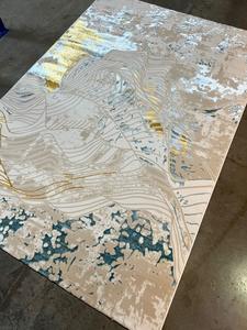 Alfombras Turcas Modernas de Polipropileno Tejidas a Máquina, Alfombras de Yute de Alta Calidad Resistentes a las Manchas, de Pelo Alto, Abstractas, para Dormitorio y Hogar - Product Image 5