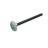 Roulette de porte de garage 2 pouces, roue à roulement en nylon avec noyau en acier au carbone, roulement 6200RS, roulette de porte sectionnelle robuste