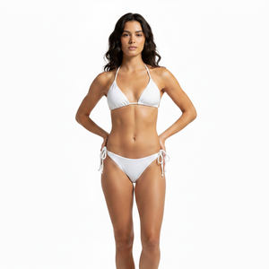 Traje de Baño de Dos Piezas de Alta Calidad con Estampado Animal para Niñas, Hecho con Material de Spandex/Nailon, Logotipo Frontal - Product Image 6