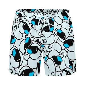 Pantalones cortos de surf de malla de poliéster 100% sublimados personalizados estilo High Street de secado rápido para uso deportivo en piscina y playa - Product Image 1