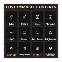 Nouveau moniteur LCD tactile IPS de 10,1 pouces avec haut-parleur intégré / écran tactile résistif/capacitif compatible VGA