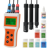 YK100 6 en 1 DO.PH.EC.TDS.SALT.TEMP Mètre de mesure de l'oxygène dissous Portable Mètre de pH Testeur de qualité de l'eau