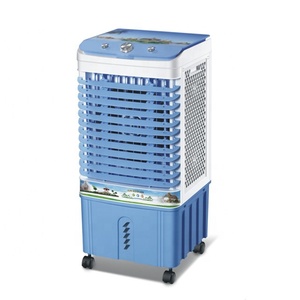 Refroidisseur d'air portable 12L avec télécommande à ventilateur à 4 vitesses et refroidissement silencieux à économie d'énergie pour la maison et le bureau - Product Image 1