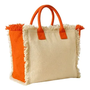 Borsa Tote in Cotone Personalizzata 450 G/m2 per Gadget Promozionali - Product Image 4