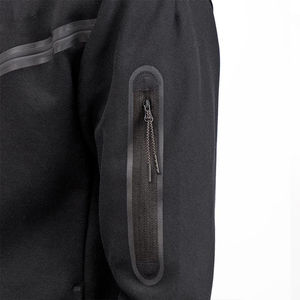 Survêtement décontracté pour hommes Service OEM Survêtement en nylon léger à fermeture éclair 2 pièces Conceptions personnalisées Ensemble de survêtement coupe-vent - Product Image 4