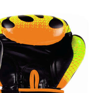 ถุงมือชกมวยสำหรับผู้ชายถุงมือชกมวยเล่นกีฬาปรับแต่งสีได้สินค้าใหม่ด้ามจับพิมพ์โลโก้ - Product Image 4