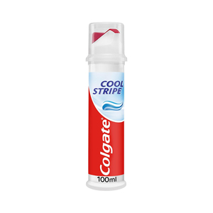 Pour dentifrice 100ml Cool Stripe Pump blanchissant organique nettoyage en profondeur maison aide à combattre les cavités laissant votre bouche fraîche - Product Image 4