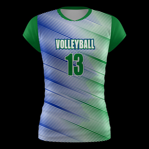 ชุดวอลเล่ย์บอลแขนสั้นสำหรับผู้ชายมีวัสดุปรับแต่งแห้งเร็วและระบายอากาศได้ดีออกแบบโลโก้ได้ตามต้องการ - Product Image 1