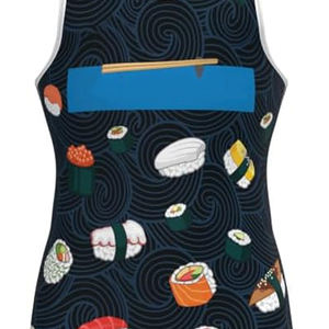 ชุดสูทพายเรือพิมพ์ซับลิเมชันของผู้หญิงผ้าสแปนเด็กซ์โพลีเอสเตอร์100% งานตามสั่ง - Product Image 3