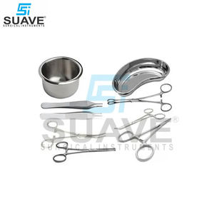 Venta al por mayor tarifa mejor producto de acero inoxidable nueva llegada juegos de instrumentos de vendaje quirúrgico por SUAVE instrumentos quirúrgicos - Product Image 6
