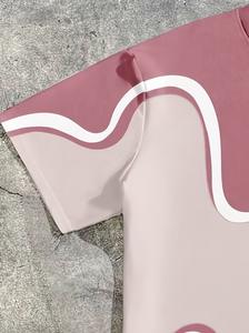 T-shirt en tricot formel OEM ODM, design personnalisé, stock disponible en plusieurs couleurs, tissu respirant à séchage rapide, 100% coton, unisexe - Product Image 2