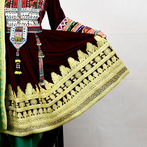 Vestido Kuchi afgano Original de calidad superior para mujer, vestido Kuchi de nuevo estilo a la moda para mujer al mejor precio - Product Image 6