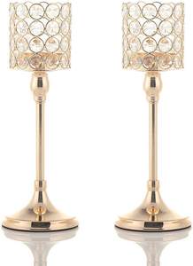 Juego personalizado de seis portavelas de Metal, diseño decorativo elegante de los más vendidos, soporte de vela de Metal elegante - Product Image 2