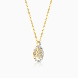 Grab Gold Honeycomb Diamond Pendant Joyería elegante y lujosa para mujer - Product Image 6