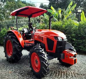 รถแทรกเตอร์สำหรับ M7040 4WD ดีเซลสำหรับฟาร์มรถแทรกเตอร์ล้อ70HP ทนทานตลับลูกปืนกระปุกเกียร์เครื่องยนต์ใหม่ทนทานทางการเกษตร - Product Image 1