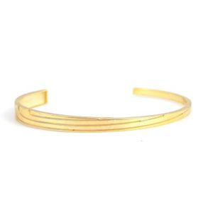 925 Sterling <b>Silver</b> Cast Fashion <b>Cuff</b> <b>Bracelet</b> - Product Image 2