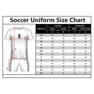 Uniforme de Fútbol Personalizado, Impresión Digital de Alta Densidad, Transpirable, Ligero, Absorbente de Humedad, Suave y Elástico, OEM/ODM - Product Image 5