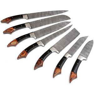 Offre Spéciale ensembles de couteaux de chef en acier damas faits à la main de qualité supérieure avec couverture personnalisée - Product Image 3