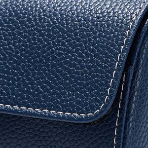 Wholesale Luxury Leather Single <b>Watch</b> Travel <b>Case</b> with Velvet Interior Handmade Portable Organizer Single Slot <b>Watch</b> Roll - Product Image 5