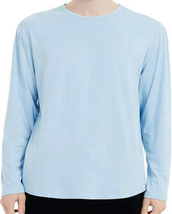 Camiseta Deportiva de Manga Larga para Hombre, Elegante, de Alta Calidad, 200g, Poliéster, Secado Rápido, Transpirable, con Logotipo Impreso Digitalmente - Product Image 4