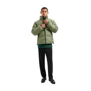 Winter Lightweight Polyester <b>Padded</b> Thick Warm Wear Biker Windproof Custom Multi Colors <b>Waterproof</b> Puffer Man <b>Jacket</b> with Logo - Product Image 4